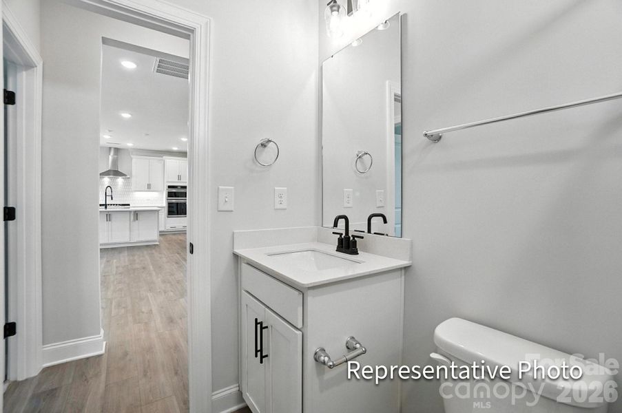 Furnished interior view inside a new home in , Sherrills Ford (Image 9).