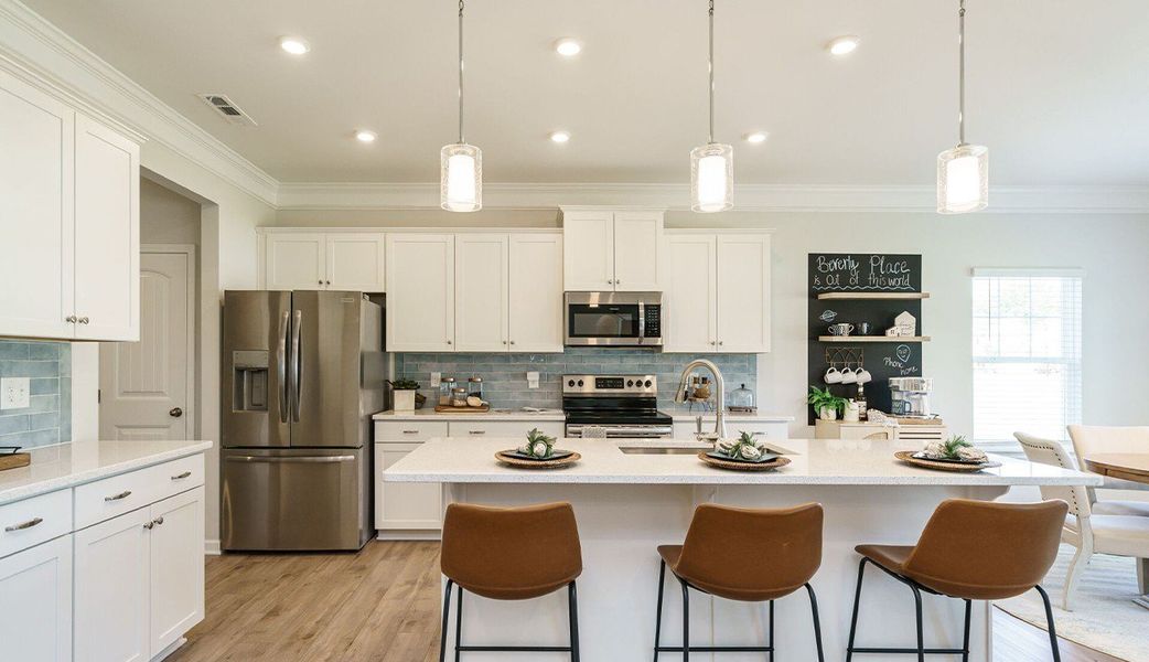 *This is a marketing photo. A modeled version of the Lancaster plan.*