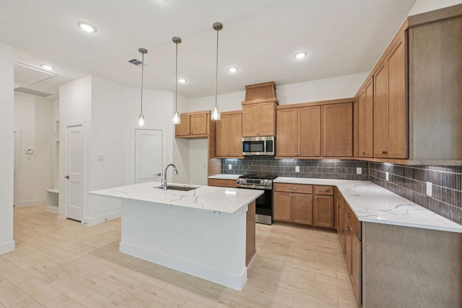 Furnished interior view inside a new home in Kresston, Montgomery (Image 9).