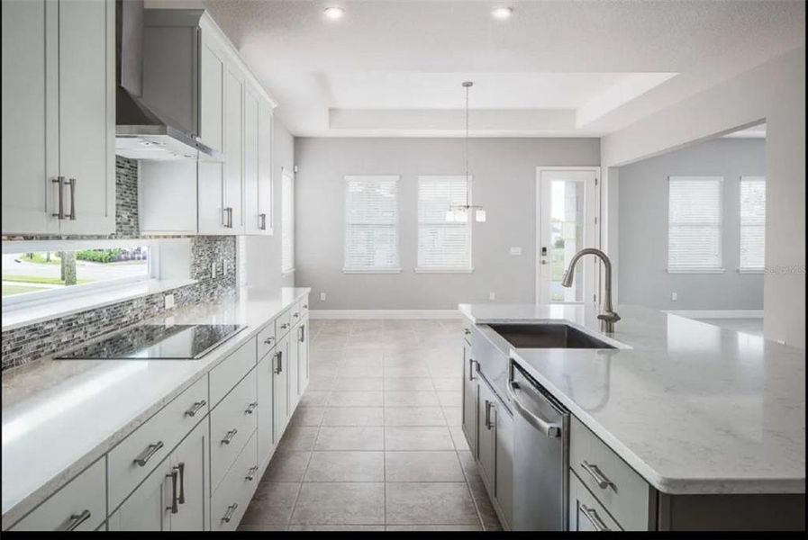 Furnished interior view inside a new home in Laureate Park (Craft Homes), Orlando (Image 3).