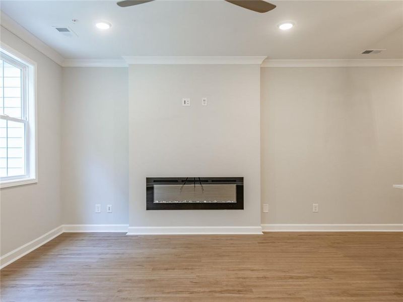 Spacious, unfurnished interior of a new home in River Walk Place, Lawrenceville (Image 26).