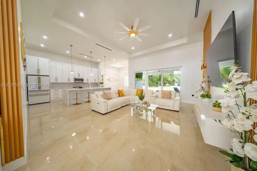 Furnished interior view inside a new home in , North Fort Myers (Image 4).