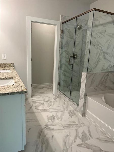 Furnished interior view inside a new home in , Gainesville (Image 29).