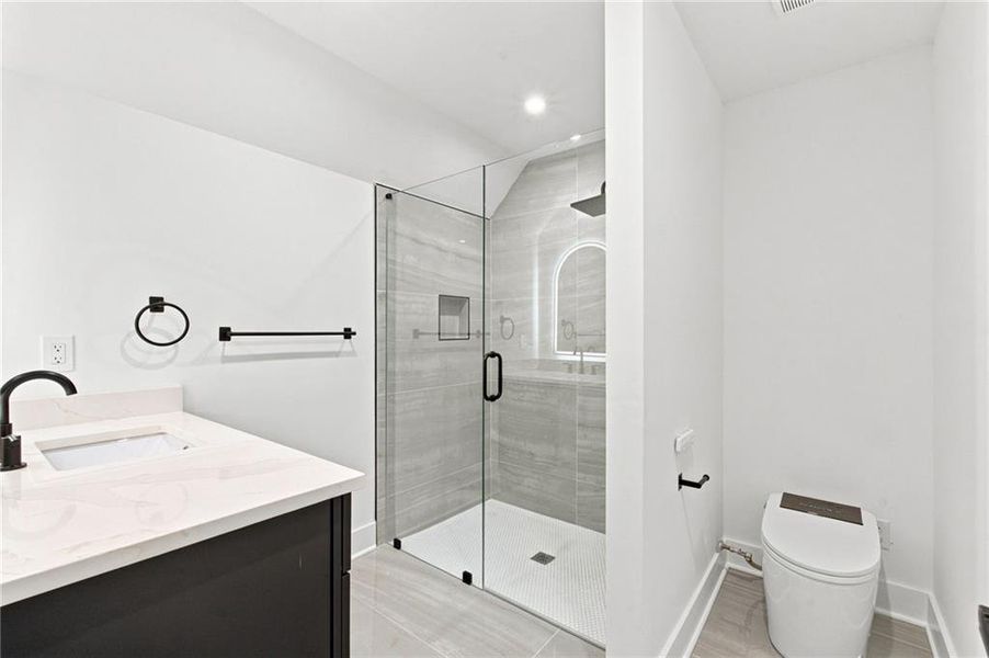 Furnished interior view inside a new home in , Sugar Hill (Image 18).