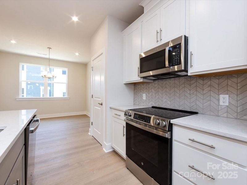 Furnished interior view inside a new home in Context at Oakhurst, Charlotte (Image 4).