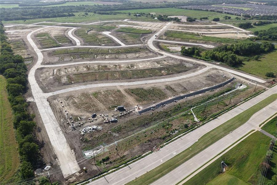 Site preparation for new homesites in Eliana, McKinney (Image 4). Site preparation for new homesites in Eliana, McKinney (Image 4).