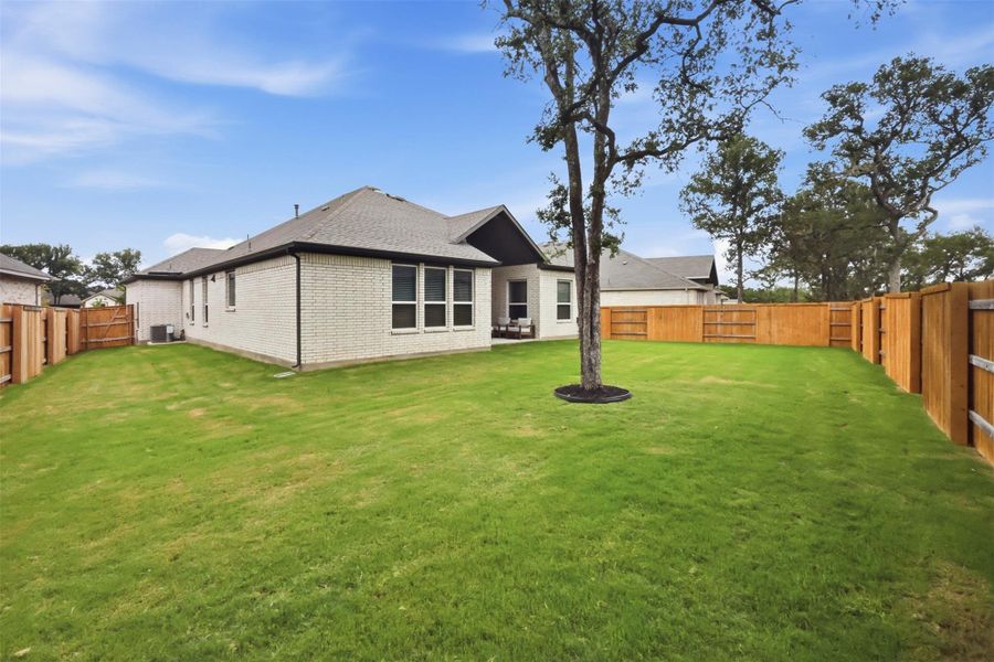 Exterior details and patio area of a home in 6 Creeks, Kyle (Image 4). Exterior details and patio area of a home in 6 Creeks, Kyle (Image 4).