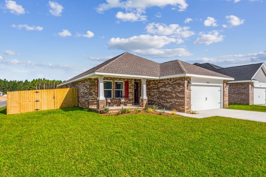 Image 101 representing the The Carlos by Herbst Homes in Doyle Hawkins Landing, Navarre, FL.