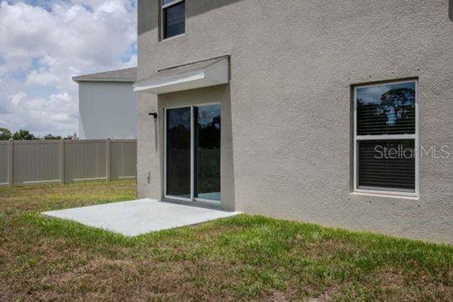 Exterior details and patio area of a home in Evergreen, Bradenton (Image 26). Exterior details and patio area of a home in Evergreen, Bradenton (Image 26).