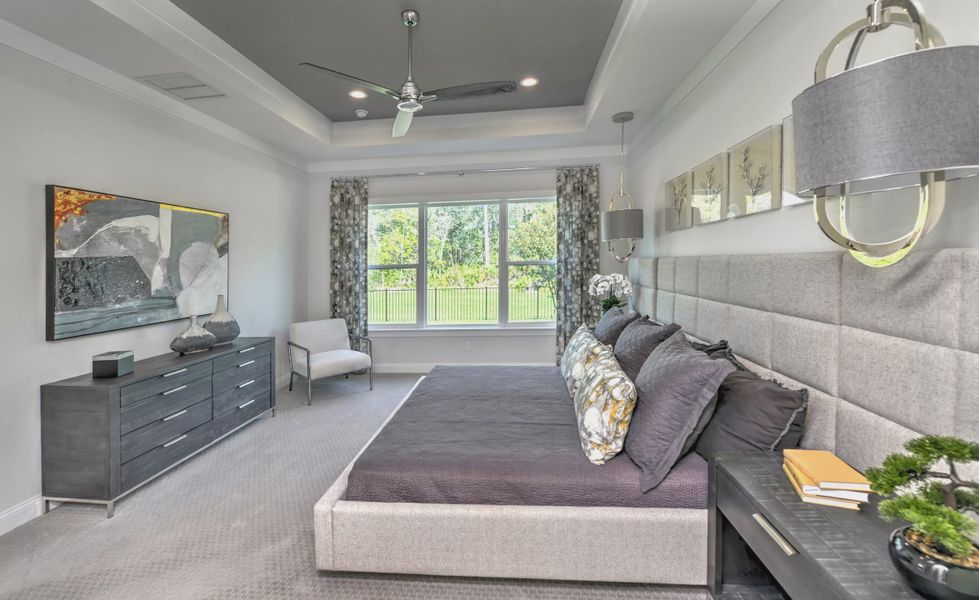 Furnished interior view inside a new home in Seven Pines, Jacksonville (Image 19).