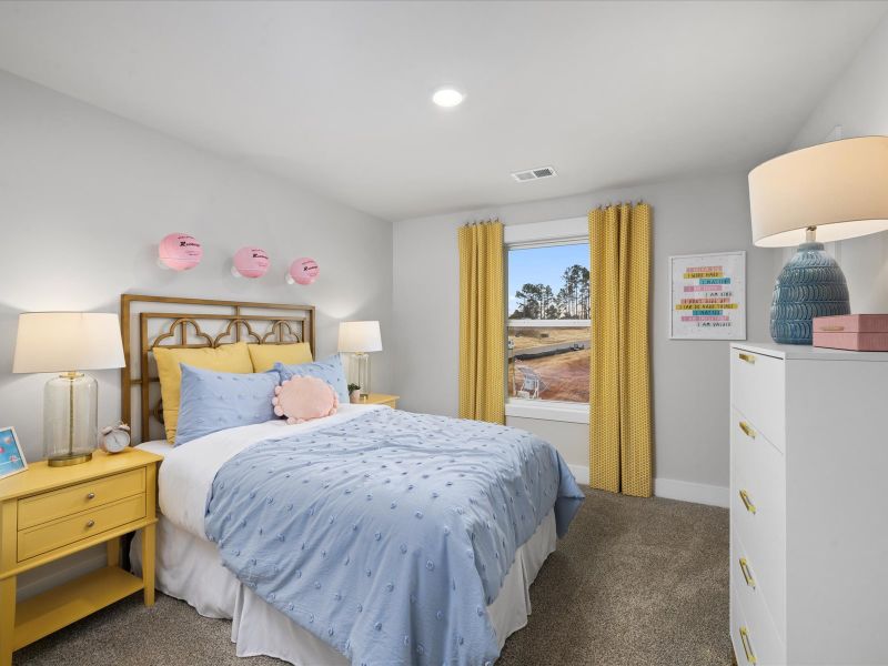 Furnished interior view inside a new home in Crossing at Abner Creek, Greer (Image 8).
