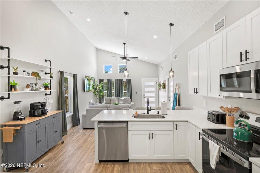 Furnished interior view inside a new home in , St. Augustine (Image 6).