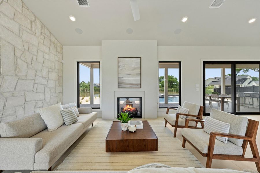 Furnished interior view inside a new home in , Belton (Image 21). Furnished interior view inside a new home in , Belton (Image 21).