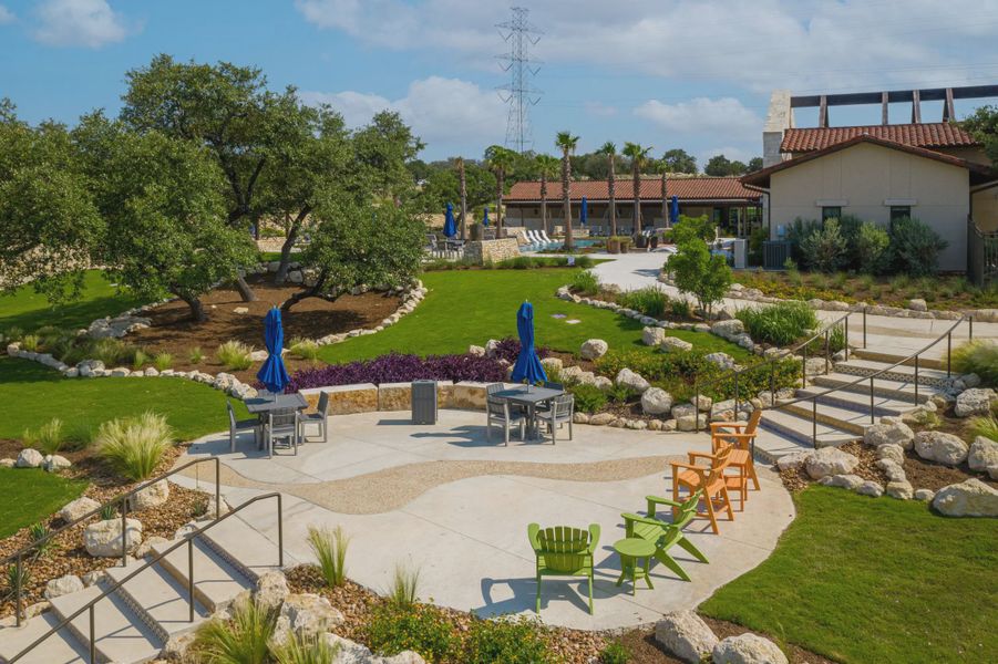 Community amenities associated with the Silas by Chesmar Homes in Esperanza 60's, Boerne (Image 16).