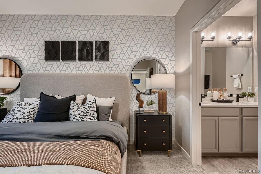 Furnished interior view inside a new home in , Westminster (Image 31). Furnished interior view inside a new home in , Westminster (Image 31).