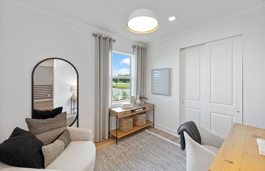 Furnished interior view inside a new home in Harbor Isle, Vero Beach (Image 16).