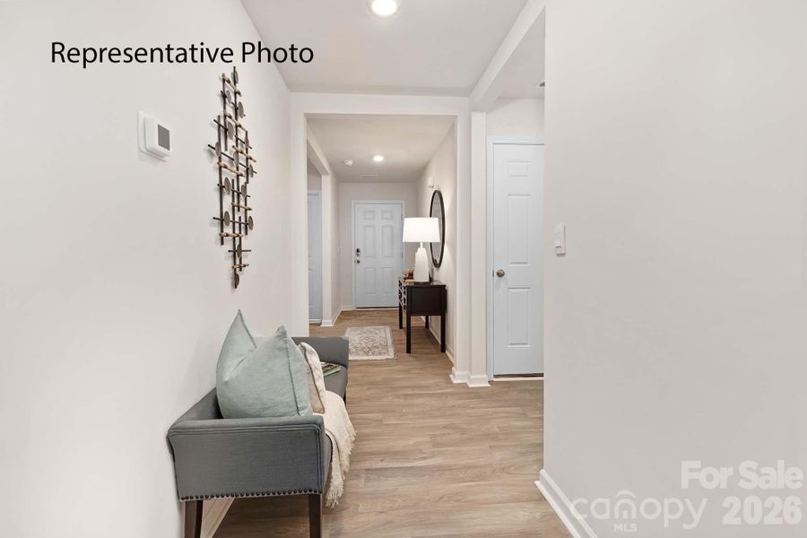 Furnished interior view inside a new home in Villages of Maiden, Maiden (Image 6).