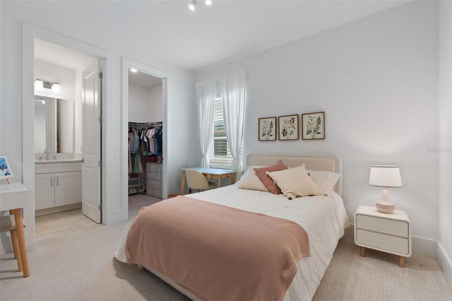 Furnished interior view inside a new home in , Winter Garden (Image 23). Furnished interior view inside a new home in , Winter Garden (Image 23).