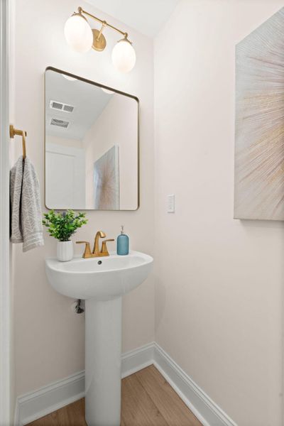 Furnished interior view inside a new home in , Charleston (Image 9).