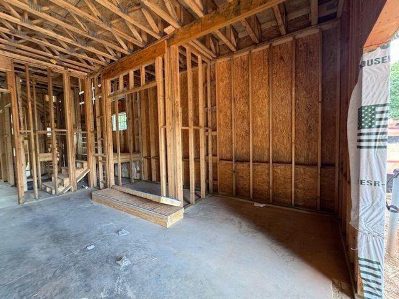 In-progress construction of a new home in , Senoia, GA (Image 40).