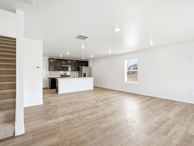 Spacious, unfurnished interior of a new home in York Station, Thornton (Image 8). Spacious, unfurnished interior of a new home in York Station, Thornton (Image 8).