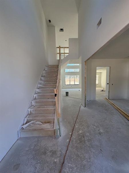 In-progress construction of a new home in Arden on Lanier, Cumming, GA (Image 40).