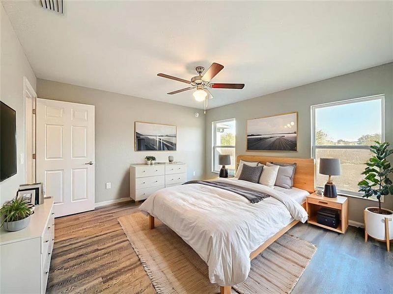 Furnished interior view inside a new home in , Ocala (Image 9). Furnished interior view inside a new home in , Ocala (Image 9).