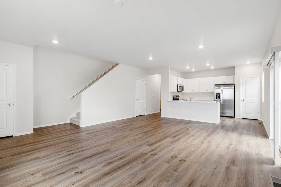Spacious, unfurnished interior of a new home in Windler, Aurora (Image 11). Spacious, unfurnished interior of a new home in Windler, Aurora (Image 11).