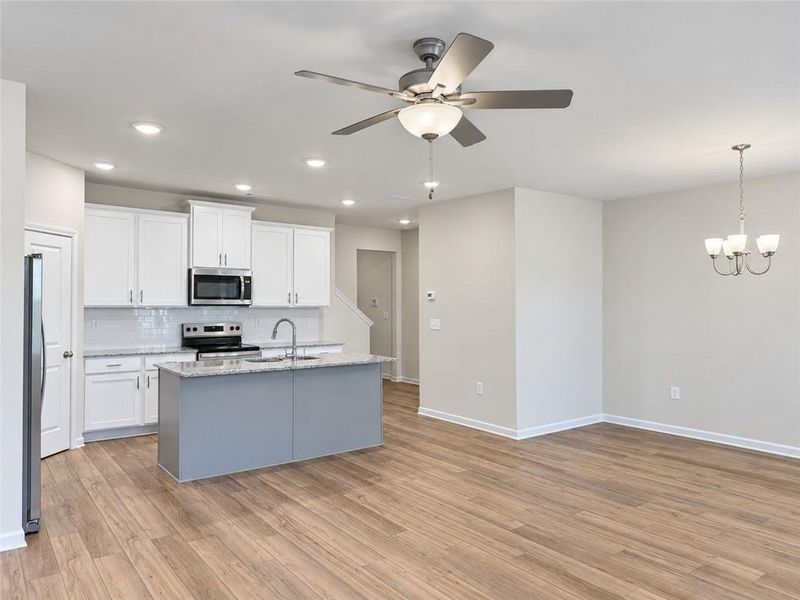 Furnished interior view inside a new home in Lake Carlton, Loganville (Image 3).