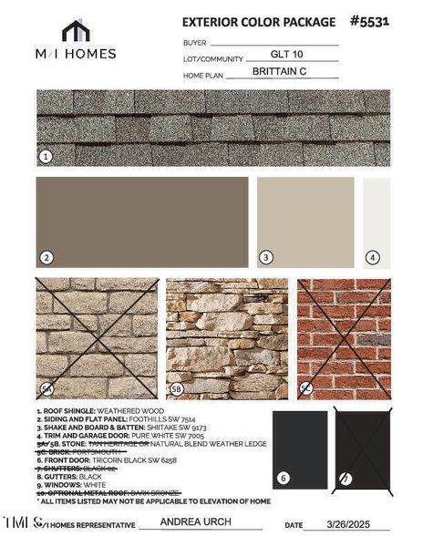 Exterior Colors Exterior Colors