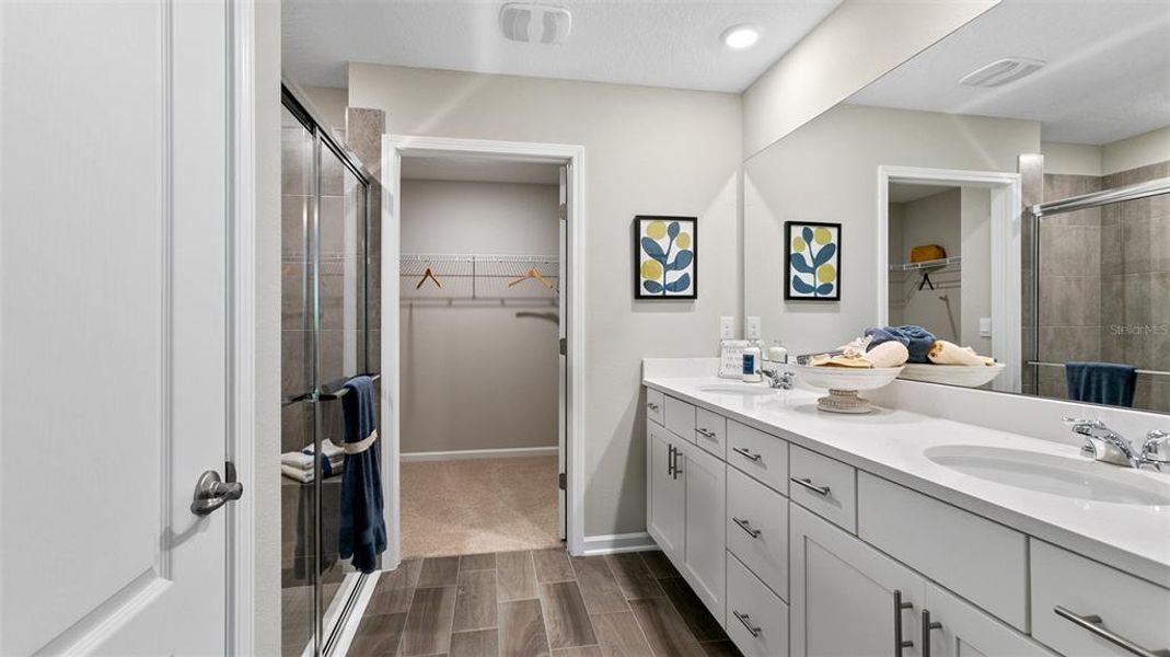 Furnished interior view inside a new home in American Village, Palm Coast (Image 26).