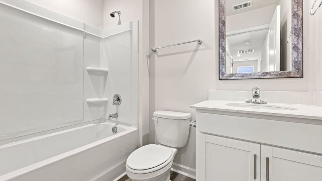 Furnished interior view inside a new home in Harrier Point, Woodruff (Image 9).