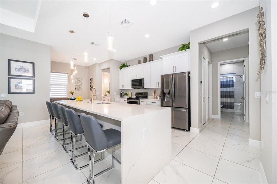 Furnished interior view inside a new home in , St. Cloud (Image 30).