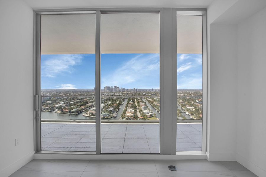 View from owner's suite