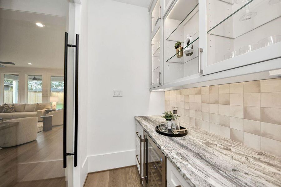 Furnished interior view inside a new home in , Houston (Image 30).