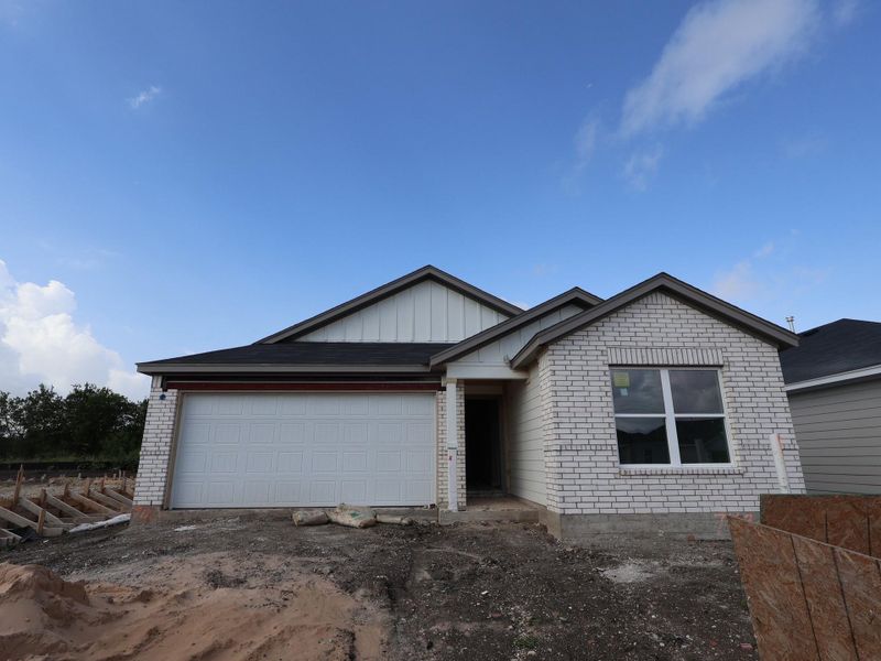 In-progress construction of a new home in Marble Creek Crossing, Austin, TX (Image 9). In-progress construction of a new home in Marble Creek Crossing, Austin, TX (Image 9).