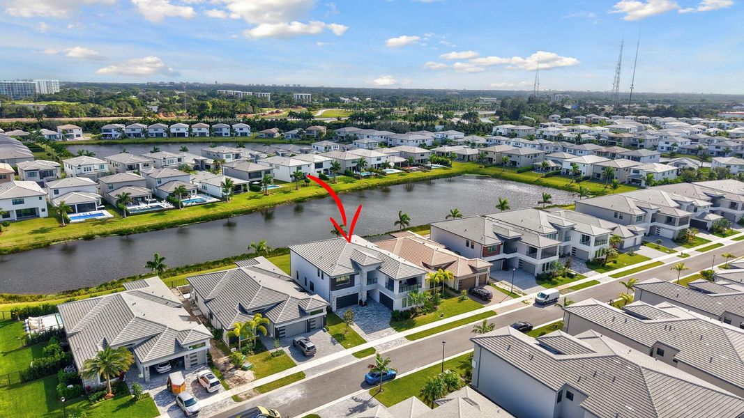 Front exterior of a new home in , Boca Raton, FL, highlighting curb appeal (Image 1). Front exterior of a new home in , Boca Raton, FL, highlighting curb appeal (Image 1).