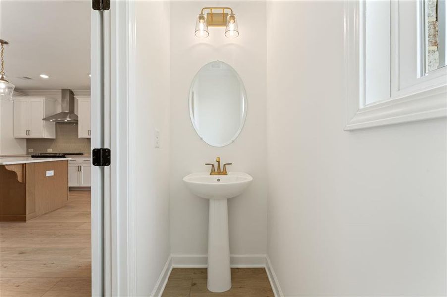 Furnished interior view inside a new home in Townes at South Main, Kennesaw (Image 6).