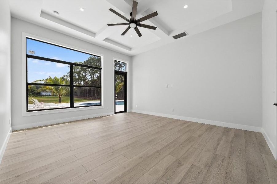 Spacious, unfurnished interior of a new home in , Jupiter (Image 15).