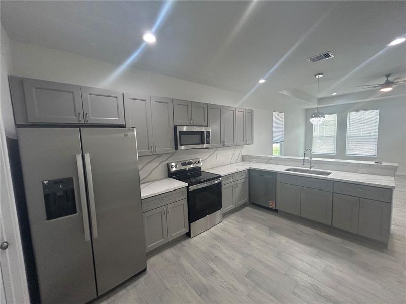 Furnished interior view inside a new home in , Shepherd (Image 5). Furnished interior view inside a new home in , Shepherd (Image 5).