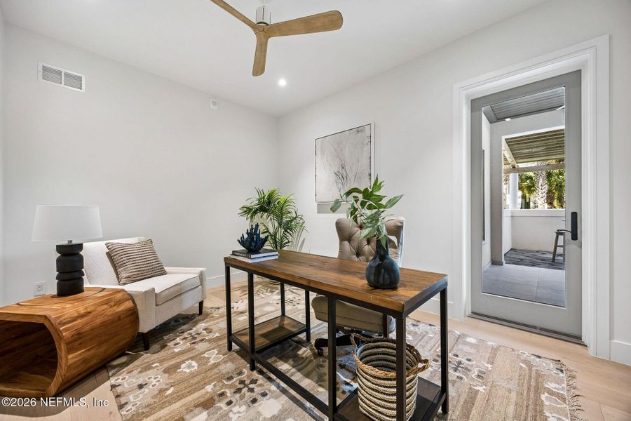 Furnished interior view inside a new home in , Fernandina Beach (Image 8).
