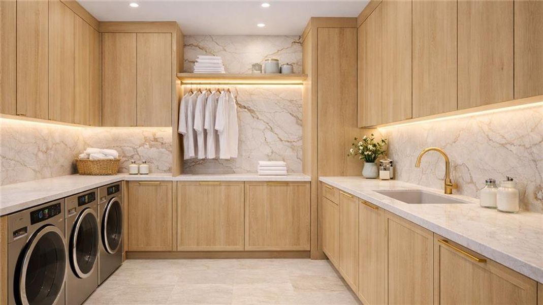 Furnished interior view inside a new home in , Alpharetta (Image 22). Furnished interior view inside a new home in , Alpharetta (Image 22).