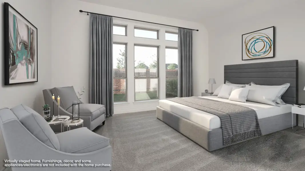 Furnished interior view inside a new home in Escondido, Magnolia (Image 12).