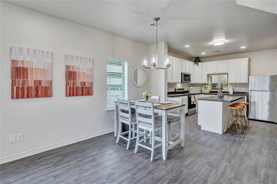 Furnished interior view inside a new home in , Fort Worth (Image 12). Furnished interior view inside a new home in , Fort Worth (Image 12).