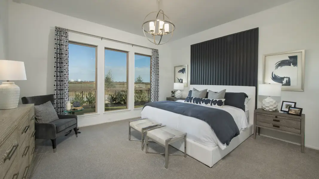 Furnished interior view inside a new home in Escondido, Magnolia (Image 23).