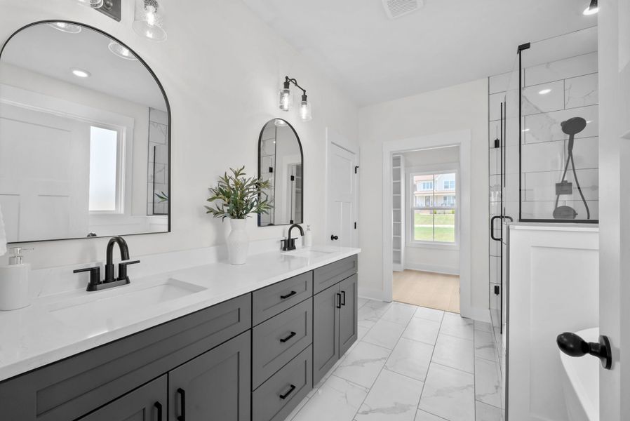 Furnished interior view inside a new home in Wofford Estates, Clarksville (Image 11).