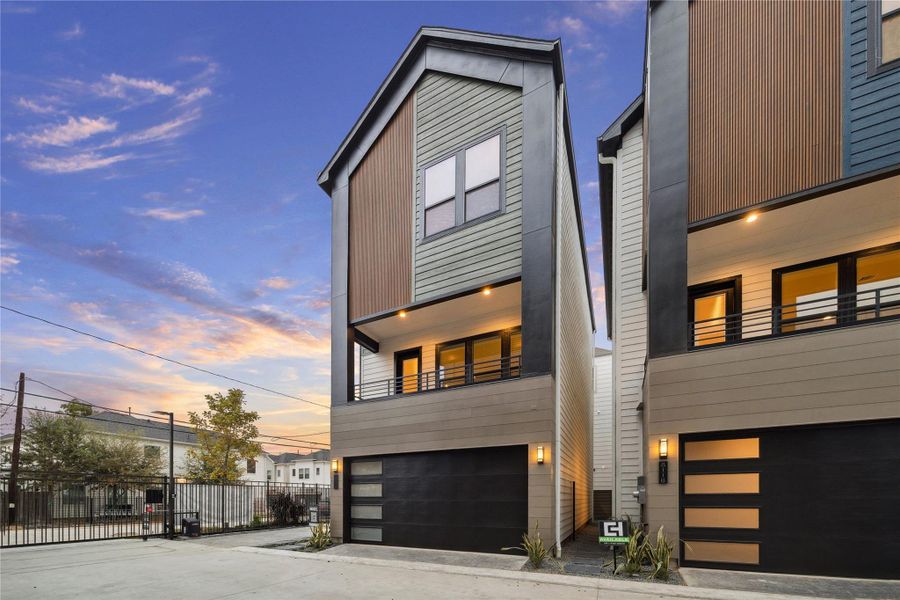 Welcome to Thornton Oaks - a prime location bordering Oak Forest, Garden Oaks & the Heights! This 26 home community is located near major thoroughfares, dining, entertainment and more! Inviting gated entry and private walkways create a peaceful, secure community feel. *Photos of exteriors of other finished units within the community.** Welcome to Thornton Oaks - a prime location bordering Oak Forest, Garden Oaks & the Heights! This 26 home community is located near major thoroughfares, dining, entertainment and more! Inviting gated entry and private walkways create a peaceful, secure community feel. *Photos of exteriors of other finished units within the community.**