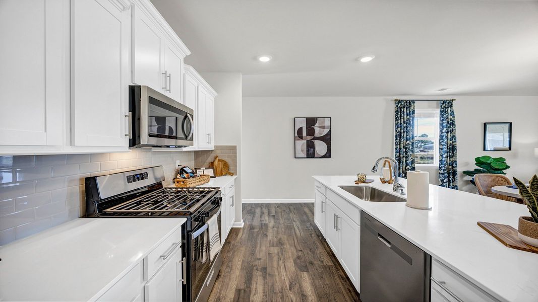 Furnished interior view inside a new home in Leatherstone, Blythewood (Image 6).