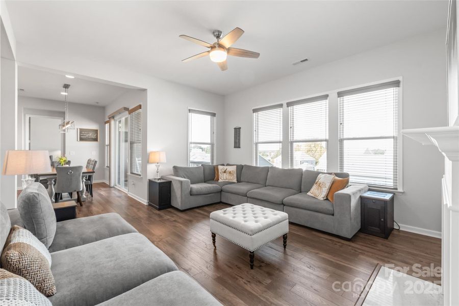 Furnished interior view inside a new home in , Mooresville (Image 11). Furnished interior view inside a new home in , Mooresville (Image 11).