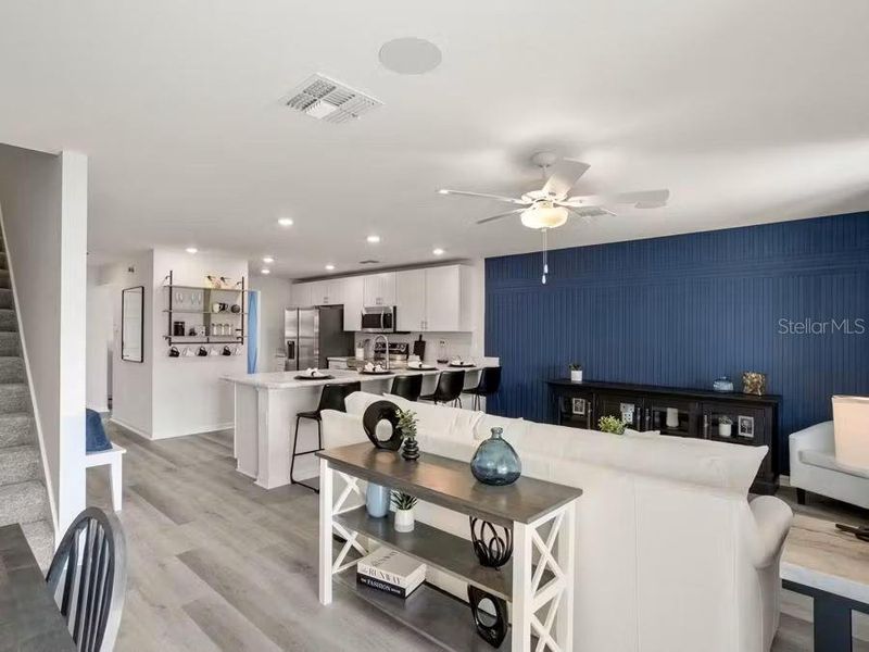 Furnished interior view inside a new home in , Winter Haven (Image 5).